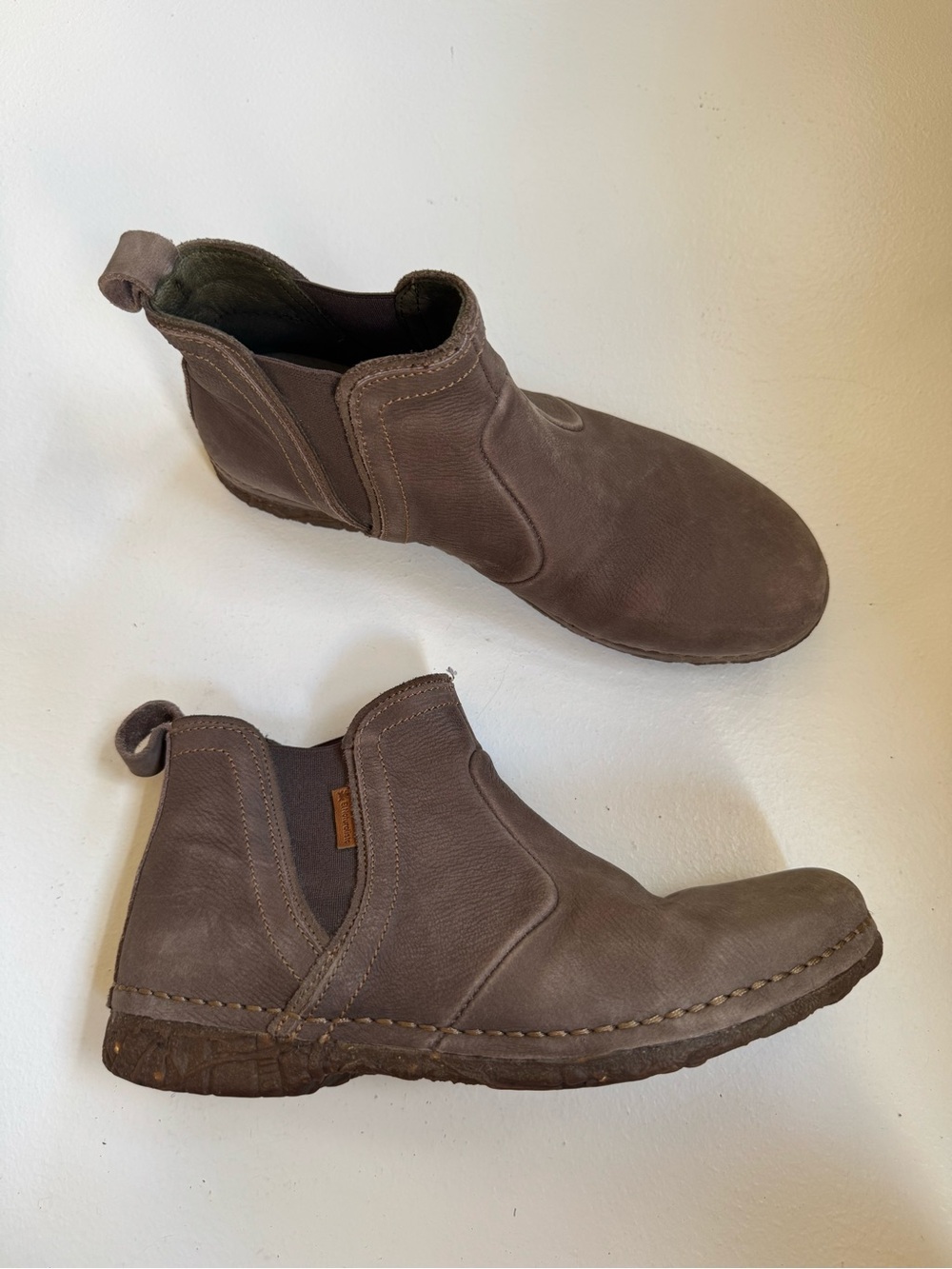 El Naturalista Womens Pleasant Wood Angkor Pull on Ankle Boot 38